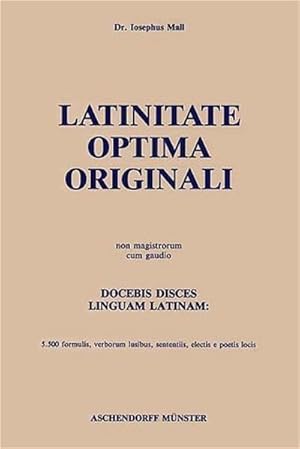 Seller image for Latinitate optima originali for sale by Studibuch