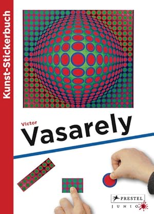 Bild des Verkufers fr Kunst-Stickerbuch Victor Vasarely zum Verkauf von Studibuch