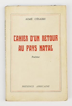 Seller image for Cahier d'un retour au pays natal. Pome for sale by Librairie-Galerie Emmanuel Hutin