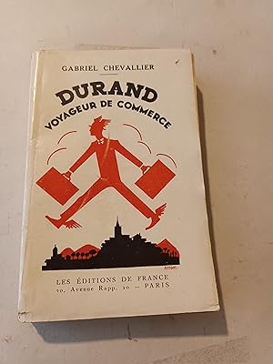 DURAND VOYAGEUR DE COMMERCE