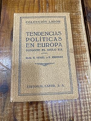 Immagine del venditore per Tendencias polticas en Europa surante el siglo XIX venduto da Trfico de Libros Lavapies