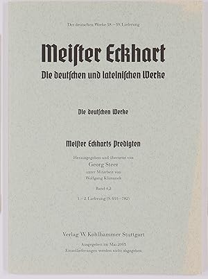 Die deutschen und lateinischen Werke. Die deutschen Werke / herausgegeben und übersetzt von Georg...