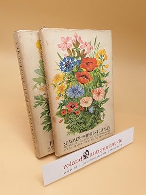 Frühlingsblumen : Bilderatlas u. Text ; Sommer- und Herbstblumen : Bilderatlas u. Text ; (2 Bände...