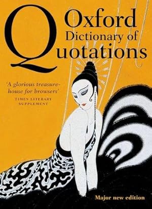 Bild des Verkufers fr Oxford Dictionary of Quotations zum Verkauf von WeBuyBooks