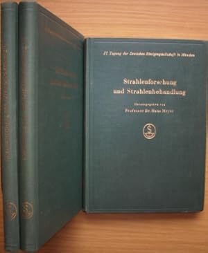 Strahlenforschung und Strahlenbehandlung, Vorträge aus den Gebieten der Strahlenphysik, Strahlenb...