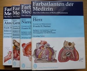 Bild des Verkufers fr Farbatlanten der Medizin; Band 1-4 red. von Fredrick F. Yonkmann. bers. von Krista Schmidt. Hrsg. von Martin Stauch zum Verkauf von Elops e.V. Offene Hnde