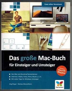 Bild des Verkufers fr Rieger, Jrg: Das groe Mac-Buch fr Einsteiger und Umsteiger; Teil: Aktuell zu macOS Mojave zum Verkauf von Elops e.V. Offene Hnde