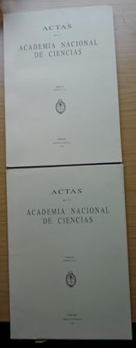 Actas de la Academia Nacional de Ciencias; Tomo XI (Entregas 1a a 4a); Contribuciones a la Palaeo...