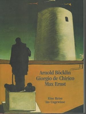 Immagine del venditore per Arnold Bcklin, Giorgio de Chirico, Max Ernst : eine Reise ins Ungewisse ; [erscheint anllich der Ausstellung Arnold Bcklin - Giorgio de Chirico - Max Ernst, eine Reise ins Ungewisse ; Kunsthaus Zrich, 3. Oktober 1997 - 18. Januar 1998 ; Haus der Kunst Mnchen, 5. Februar - 3. Mai 1998 ; Nationalgalerie Berlin, 20. Mai - 10. August 1998]. [hrsg. von Guido Magnaguagno und Juri Steiner. Mit Essays von Michel Butor . und kunsthistorischen Texten von Jrgen Pech .] venduto da Elops e.V. Offene Hnde