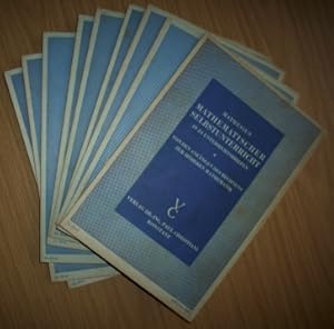 Mathematischer Selbstunterricht in 24 Unterrichtsbriefen 9 Bände; 13. + 14. + 16. - 22. Brief; Vo...