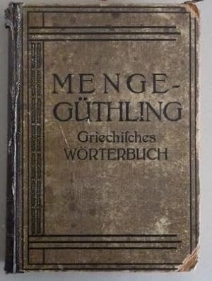 Bild des Verkufers fr Griechisch-Deutsches Wrterbuch mit besonderer Bercksichtigung der Etymologie. Teil 1 Griechisch-Deutsch zum Verkauf von Elops e.V. Offene Hnde