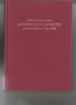 Seller image for Helmut Beumann: Ausgewhlte Aufstze aus den Jahren 1966 - 1986: Festgabe zu seinem 75. Geburtstag. Hrsg. von Jrgen Petersohn u. Roderich Schmidt for sale by Elops e.V. Offene Hnde