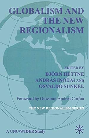 Image du vendeur pour Globalism and the New Regionalism: Volume 1 mis en vente par WeBuyBooks