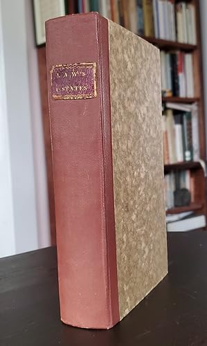 Imagen del vendedor de THE LAWS OF THE UNITED STATES OF AMERICA.: IN THREE VOLUMES. Vol. [III].: Published by authority. a la venta por Noushin Books & Company