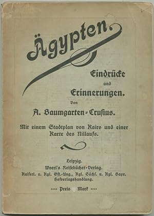 Imagen del vendedor de gypten. Eindrcke und Erinnerungen. a la venta por Schsisches Auktionshaus & Antiquariat