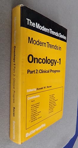 Imagen del vendedor de Modern Trends in Oncology - 1, Part II: Clinical Progress a la venta por Baggins Book Bazaar Ltd