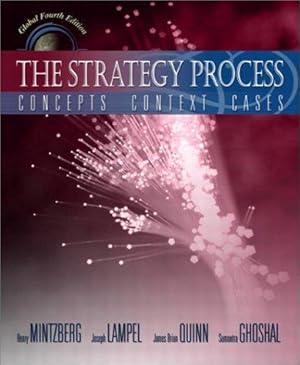 Seller image for The Strategy Process: United States Edition for sale by WeBuyBooks