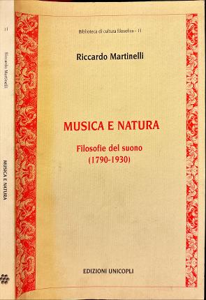 Immagine del venditore per Musica e natura. venduto da Libreria La Fenice di Pietro Freggio
