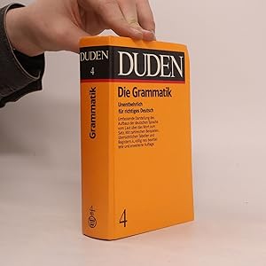 Bild des Verkufers fr Duden. Band 4, Grammatik der deutschen Gegenwartssprache zum Verkauf von Bookbot