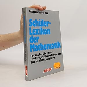 Bild des Verkufers fr Schu?ler-Lexikon der Mathematik zum Verkauf von Bookbot