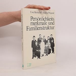 Seller image for Perso?nlichkeitsmerkmale und Familienstruktur for sale by Bookbot