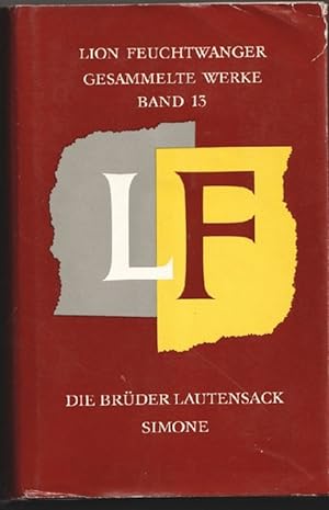 Seller image for Die Brder Lautensack. / Simone. Zwei Romane. for sale by Antiquariat Das Zweitbuch Berlin-Wedding
