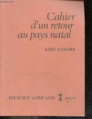 Seller image for Cahier d'un retour au pays natal - posie. for sale by Le-Livre