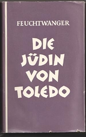 Bild des Verkufers fr Die Jdin von Toledo. zum Verkauf von Antiquariat Das Zweitbuch Berlin-Wedding