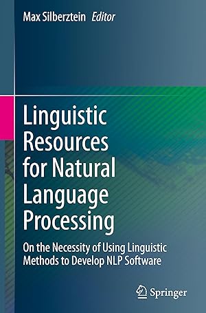 Image du vendeur pour Linguistic Resources for Natural Language Processing mis en vente par moluna