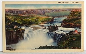 Image du vendeur pour Shoshone Falls, Idaho - Postcard mis en vente par Argyl Houser, Bookseller