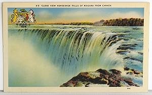 Seller image for Close View Horseshoe Falls of Niagara from Canada - Postcard for sale by Argyl Houser, Bookseller