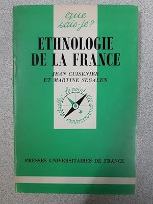 Image du vendeur pour Ethnologie de la France mis en vente par Dmons et Merveilles