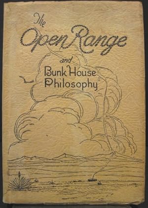 Seller image for The Open Range and Bunk House Philosophy for sale by K & B Books