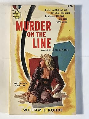 Murder on the Line (Gold Medal 721)