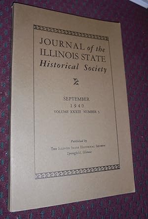 Journal of the Illinois State Historical Society, Volume XXXIII, Number 3, September, 1940, The N...