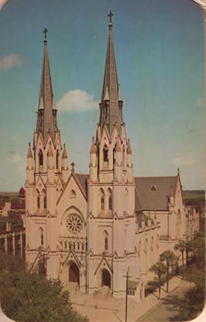 Seller image for landmark postcard: Cathedral of St. John the Baptist, Savannah, Ga. for sale by Mobyville
