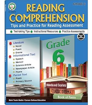 Seller image for Reading Comprehension Grade 6 : Tips and Practices for Reading Assessment for sale by GreatBookPrices