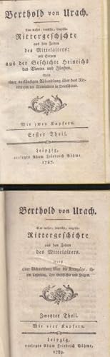 Berthold von Urach. Eine wahre, deutsche, tragische Riittergeschichte aus den Zeiten des Mittekla...