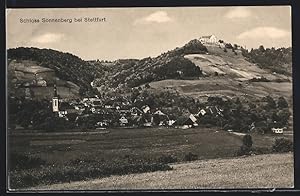 Ansichtskarte Stettfurt, Panorama mit Schloss Sonnenberg