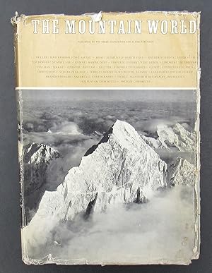 Immagine del venditore per The Mountain World 1964/65 -- ADVANCE PROOF COPY in Dust Jacket. Matterhorn first ascent, Hindu Kush by Marcus Schmuck. Nanda Devi,. Momhil Sar. Everest The West Ridge by Willi Unsoeld. Bhutan by Gansser. Virunga volcanoes. Cordillera Blanca. Vilcabamba map. Lionel Terray ascent Mount Huntington Alaska. Ellsworth Mountains Antarctica venduto da JP MOUNTAIN BOOKS