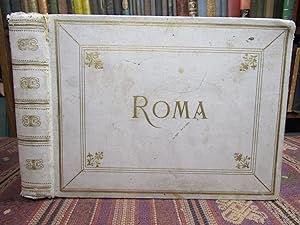Roma (Pisa / Naples; Pompeii) 19th Century Albumen Print Photo Album Containing 53 Images