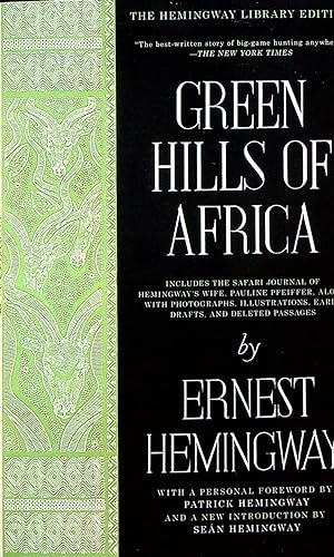 Seller image for Green Hills of Africa for sale by Adventures Underground