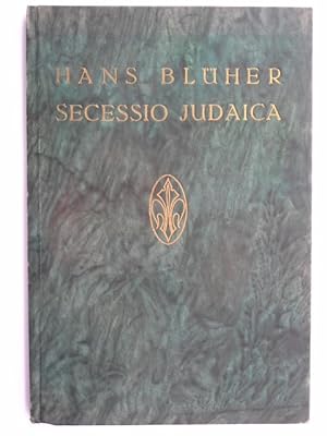 Seller image for Secessio judaica : Philos. Grundlegung d. hist. Situation d. Judentums u. antisemit. Bewegung. for sale by Herr Klaus Dieter Boettcher