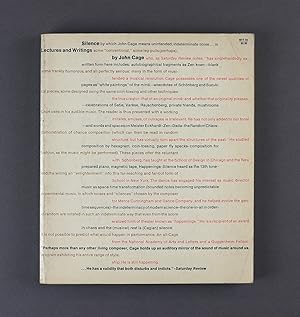 Silence Lectures and Writings by John Cage