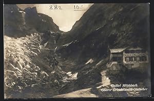 Ansichtskarte Chalet Milchbach-Oberer Grindelwald-Gletscher