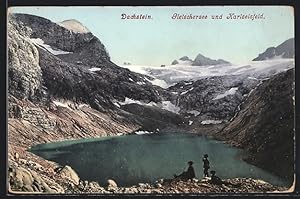 Ansichtskarte Dachstein, Gletschersee und Karlseisfeld