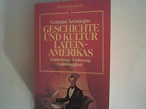 Image du vendeur pour Geschichte und Kultur Latein-Amerikas mis en vente par ANTIQUARIAT FRDEBUCH Inh.Michael Simon