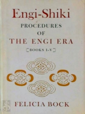 Imagen del vendedor de Engi-Shiki Procedures of the Engi Era (Books I-V) Special Collection a la venta por Collectors' Bookstore