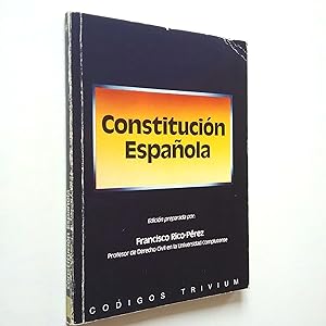 Imagen del vendedor de Constitucin Espaola a la venta por MAUTALOS LIBRERA