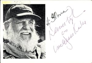 Ansichtskarte / Postkarte Schauspieler Denver Pyle, Autogramm